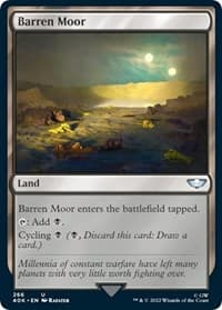 Barren Moor (Surge Foil) from Universes Beyond: Warhammer 40,000