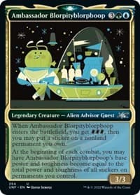 Ambassador Blorpityblorpboop (Showcase) from Unfinity