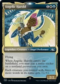 Angelic Harold (Showcase) from Unfinity