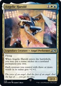 Angelic Harold (Galaxy Foil) from Unfinity