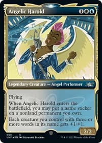 Angelic Harold (Showcase) (Galaxy Foil) from Unfinity