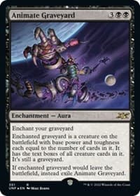 Animate Graveyard (Galaxy Foil) from Unfinity