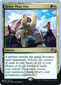 Better Than One from The List Reprints