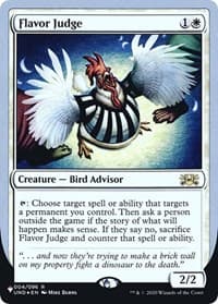 Flavor Judge from The List Reprints