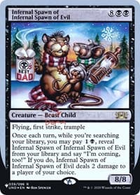 Infernal Spawn of Infernal Spawn of Evil from The List Reprints