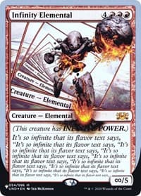 Infinity Elemental from The List Reprints