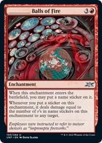 _____ Balls of Fire from Unfinity