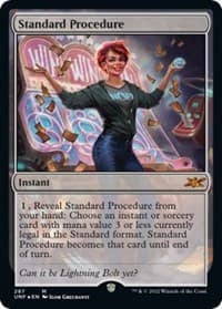 Standard Procedure (Galaxy Foil) from Unfinity