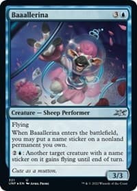 Baaallerina (Galaxy Foil) from Unfinity