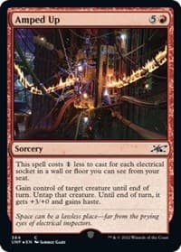 Amped Up (Galaxy Foil) from Unfinity