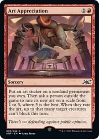 Art Appreciation from Unfinity