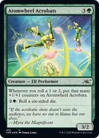 Atomwheel Acrobats (Galaxy Foil) from Unfinity