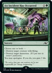 An Incident Has Occurred (Galaxy Foil) from Unfinity