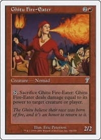 Ghitu Fire-Eater from 7th Edition