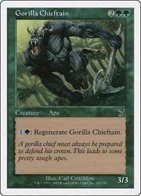 Gorilla Chieftain from 7th Edition