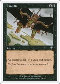 Nausea from 7th Edition
