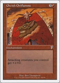 Orcish Oriflamme from 7th Edition