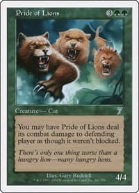 Pride of Lions from 7th Edition