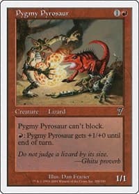 Pygmy Pyrosaur from 7th Edition