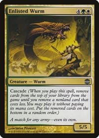 Enlisted Wurm from Alara Reborn
