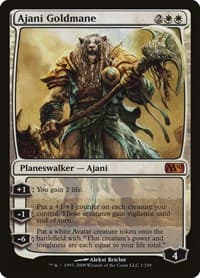 Ajani Goldmane from Magic 2010 (M10)