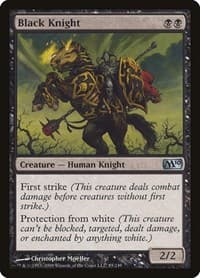 Black Knight from Magic 2010 (M10)