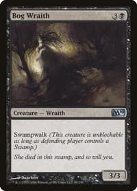 Bog Wraith from Magic 2010 (M10)