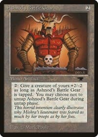 Ashnod's Battle Gear from Antiquities