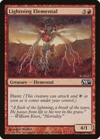 Lightning Elemental from Magic 2010 (M10)