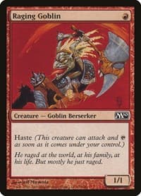 Raging Goblin from Magic 2010 (M10)