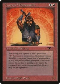 Dwarven Weaponsmith from Antiquities