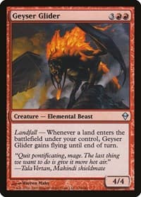 Geyser Glider from Zendikar
