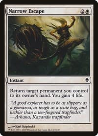 Narrow Escape from Zendikar