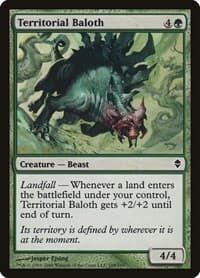 Territorial Baloth from Zendikar