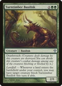 Turntimber Basilisk from Zendikar