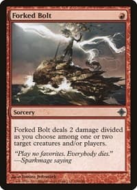 Forked Bolt from Rise of the Eldrazi