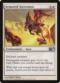 Armored Ascension from Magic 2011 (M11)