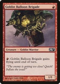 Goblin Balloon Brigade from Magic 2011 (M11)