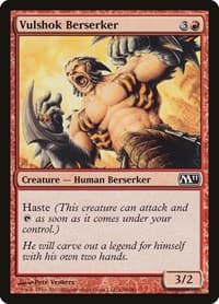 Vulshok Berserker from Magic 2011 (M11)