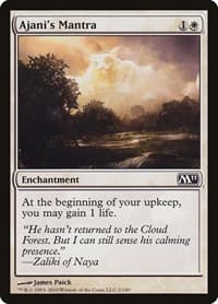 Ajani's Mantra from Magic 2011 (M11)