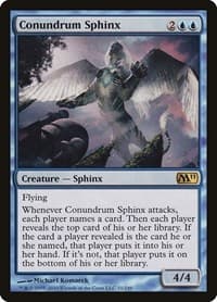 Conundrum Sphinx from Magic 2011 (M11)