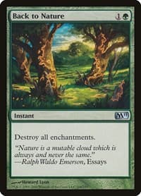 Back to Nature from Magic 2011 (M11)