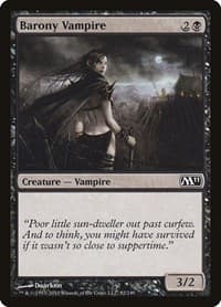 Barony Vampire from Magic 2011 (M11)