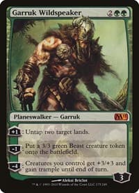 Garruk Wildspeaker from Magic 2011 (M11)