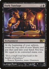 Dark Tutelage from Magic 2011 (M11)