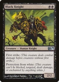 Black Knight from Magic 2011 (M11)