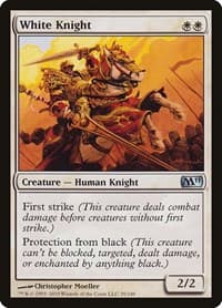 White Knight from Magic 2011 (M11)