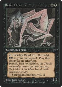 Basal Thrull (K. Foglio) from Fallen Empires