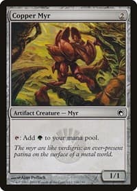 Copper Myr from Scars of Mirrodin