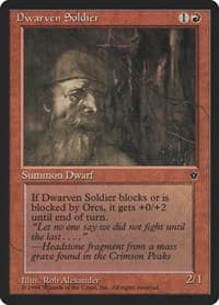 Dwarven Soldier (Alexander) from Fallen Empires